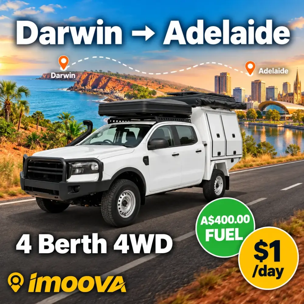 4 Berth 4WD relocation from Darwin to Adelaide