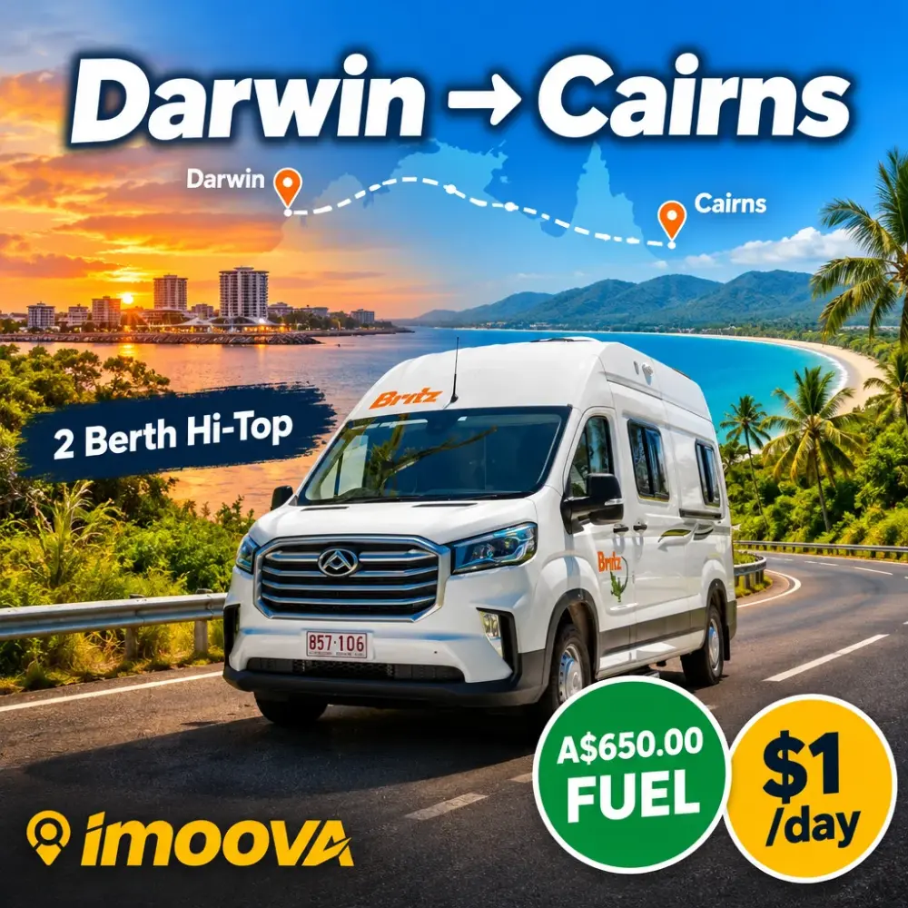2 Berth Hi-Top relocation from Darwin to Cairns
