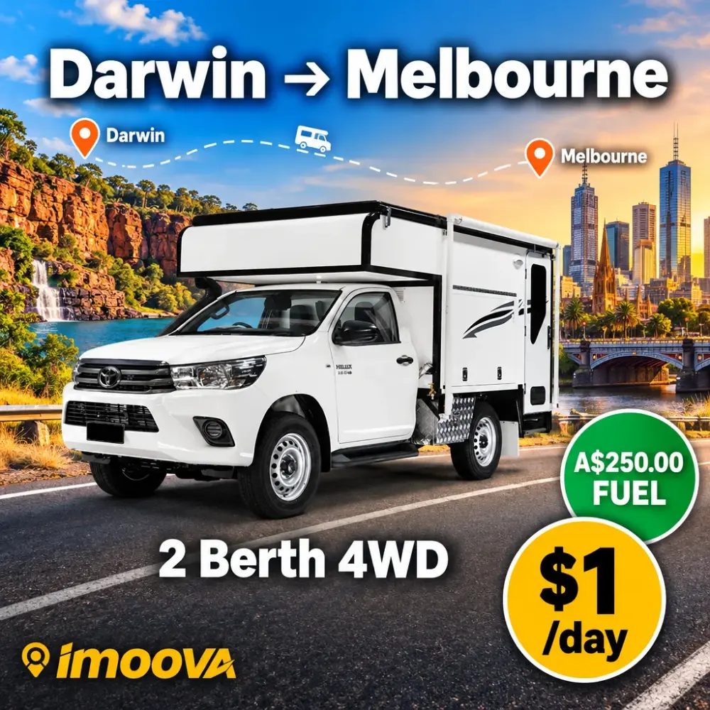 2 Berth 4WD relocation from Darwin to Melbourne