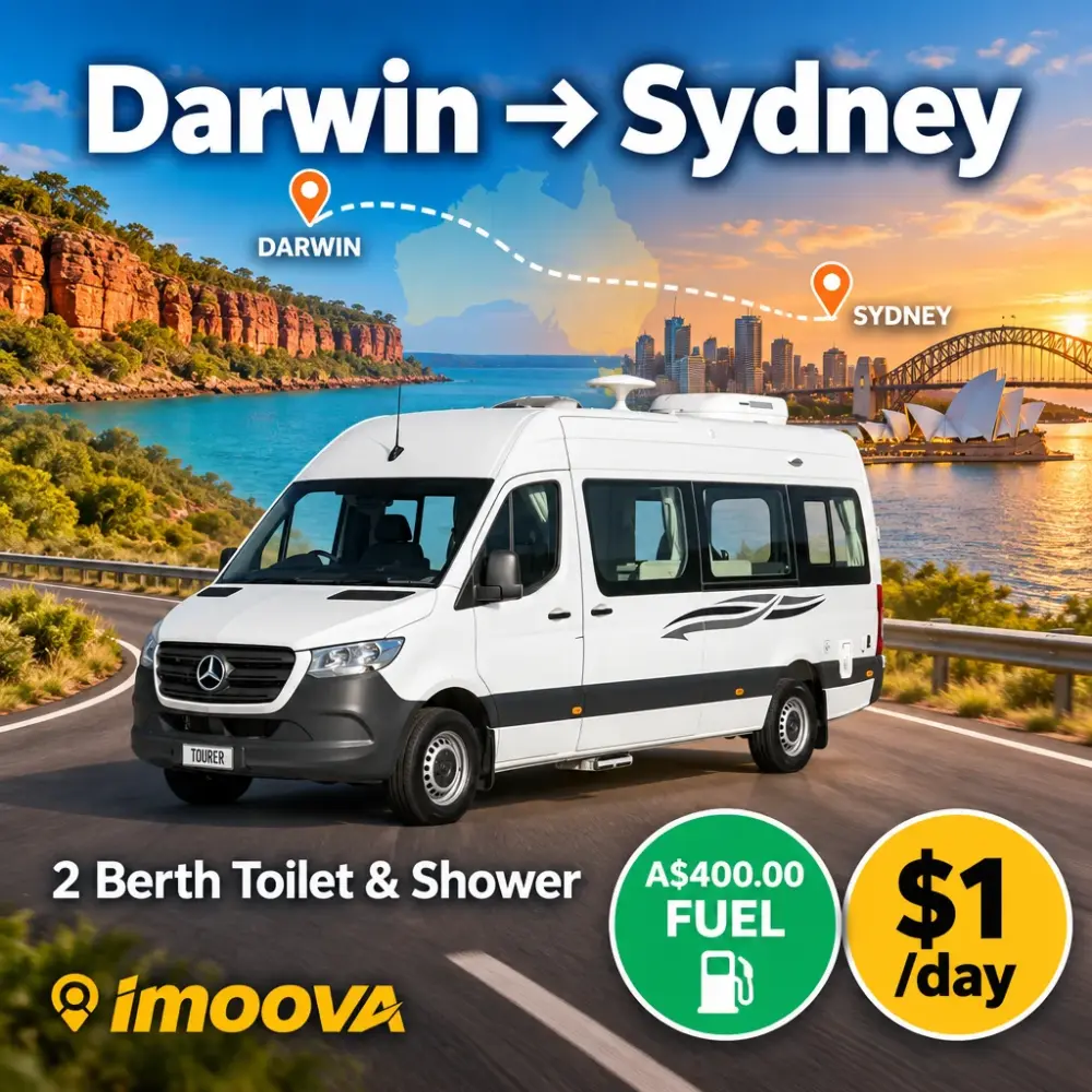 Relocalisation de 2 Berth Toilet & Shower de Darwin à Sydney