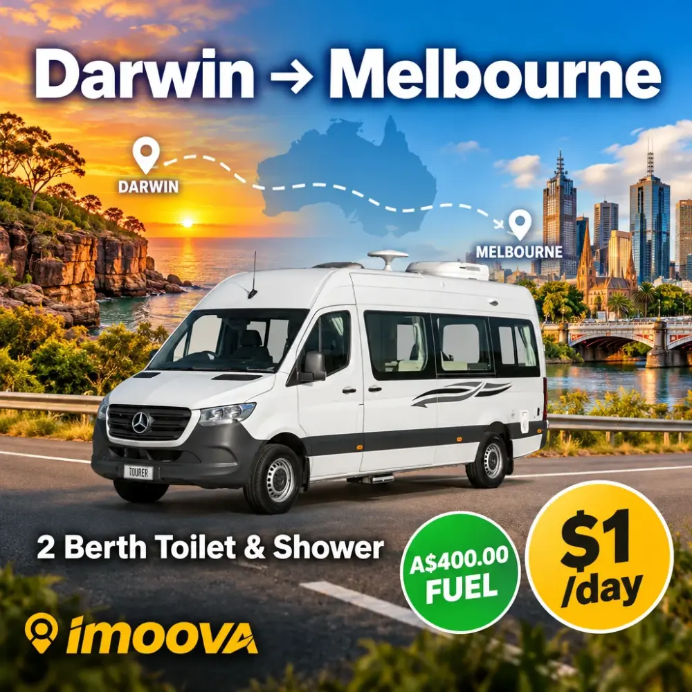Relocalisation de 2 Berth Toilet & Shower de Darwin à Melbourne