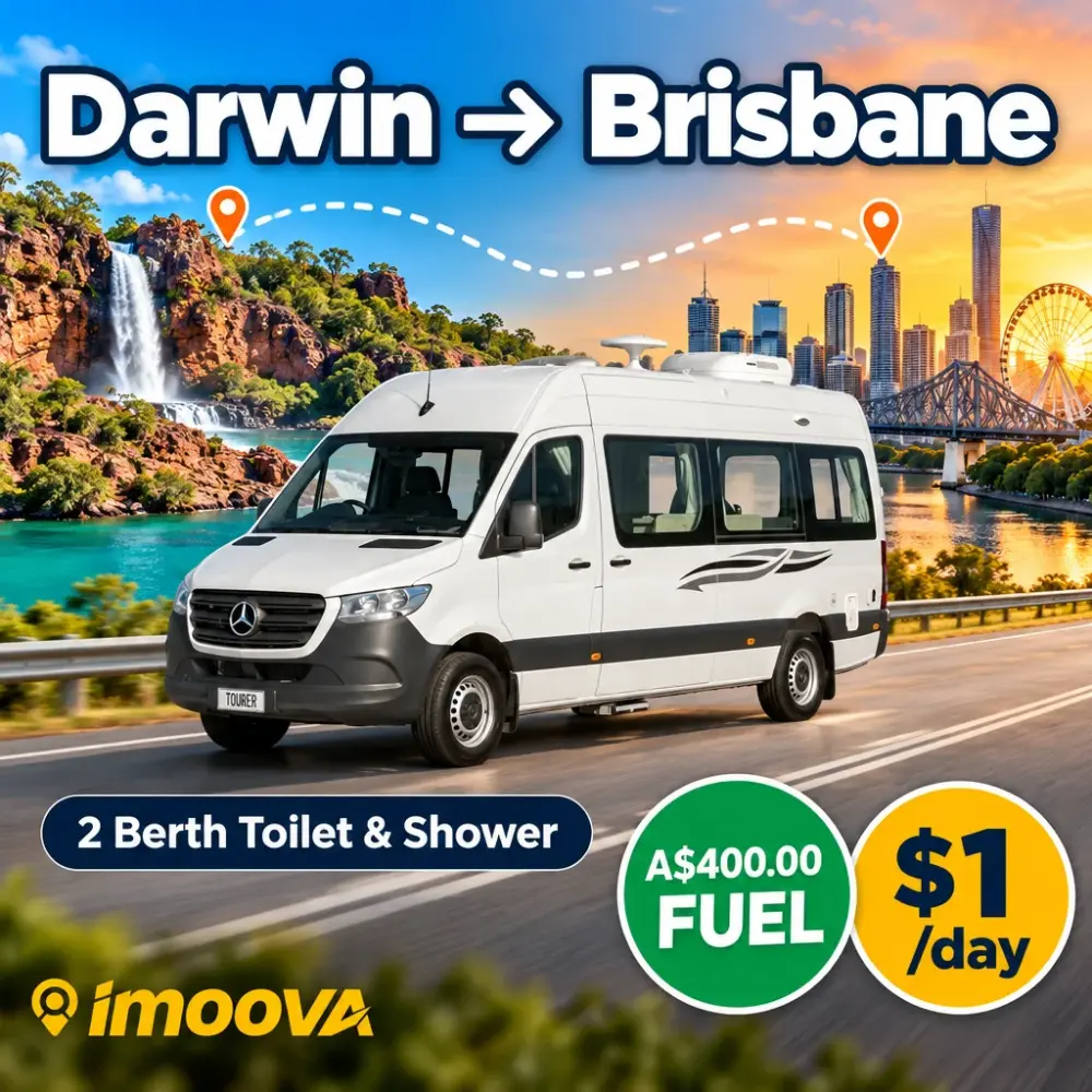 Relocalisation de 2 Berth Toilet & Shower de Darwin à Brisbane