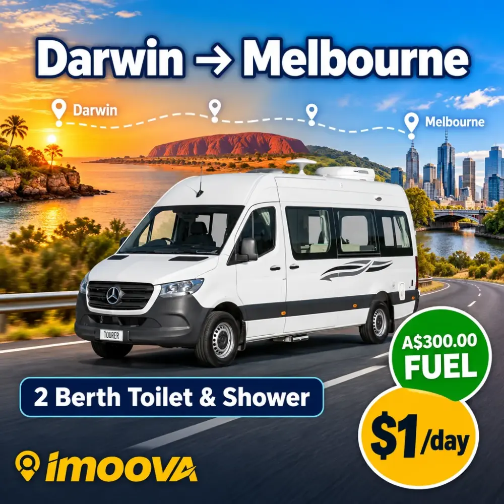 Relocalisation de 2 Berth Toilet & Shower de Darwin à Melbourne