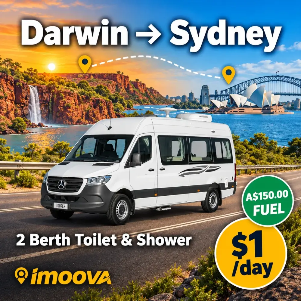 Relocalisation de 2 Berth Toilet & Shower de Darwin à Sydney