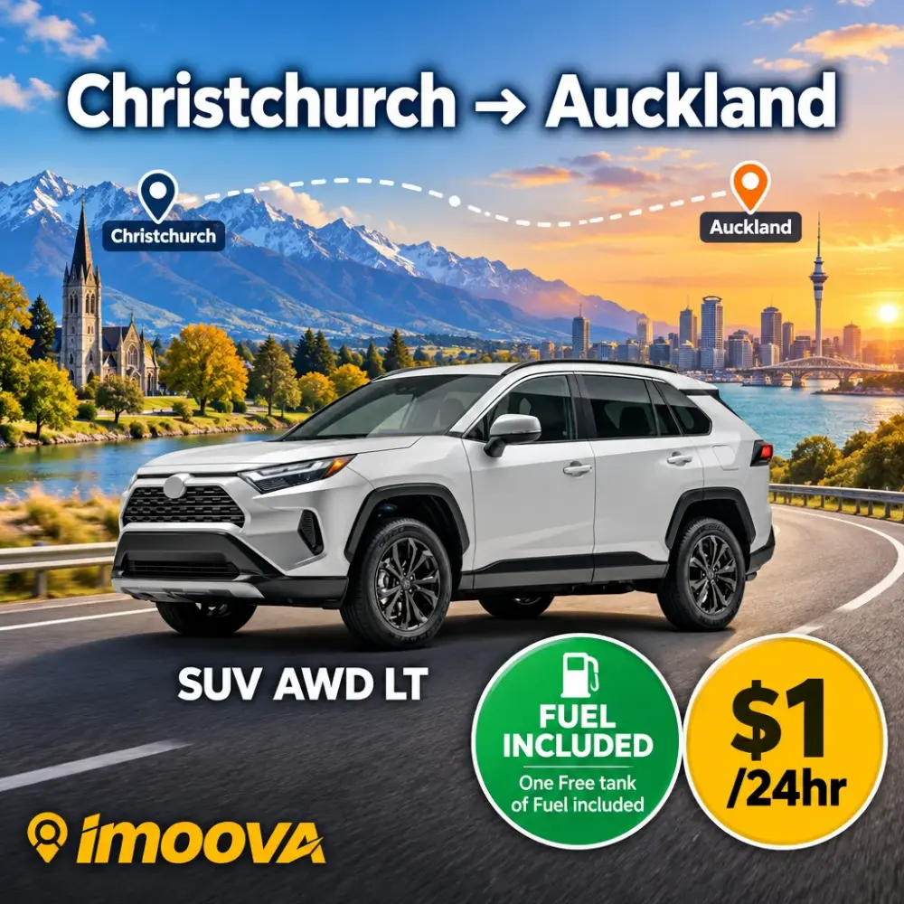 SUV AWD LT Umzug von Christchurch nach Auckland