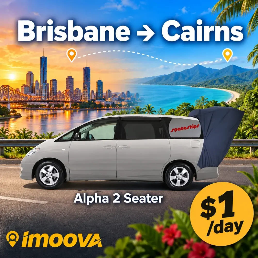 Alpha 2 Seater relocation from Brisbane to Cairns