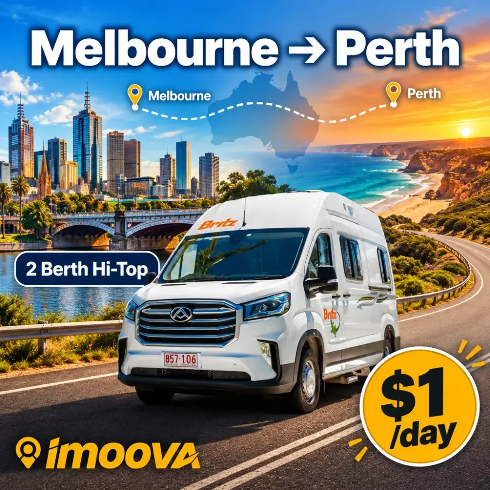 2 Berth Hi-Top relocation from Melbourne to Perth