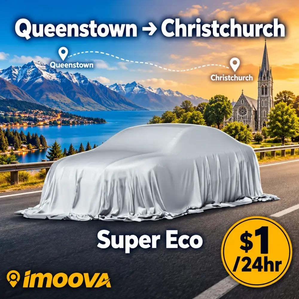 Super Eco Umzug von Queenstown nach Christchurch