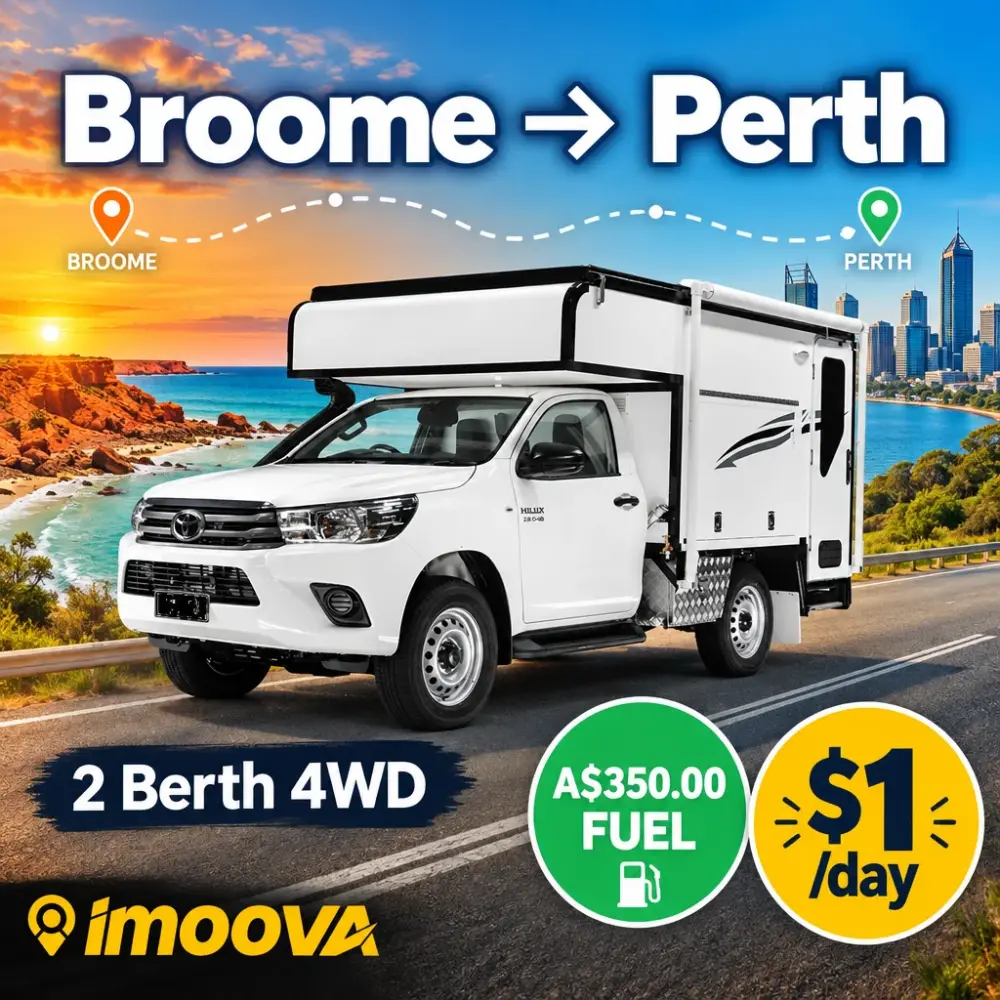 2 Berth 4WD relocation from Broome to Perth