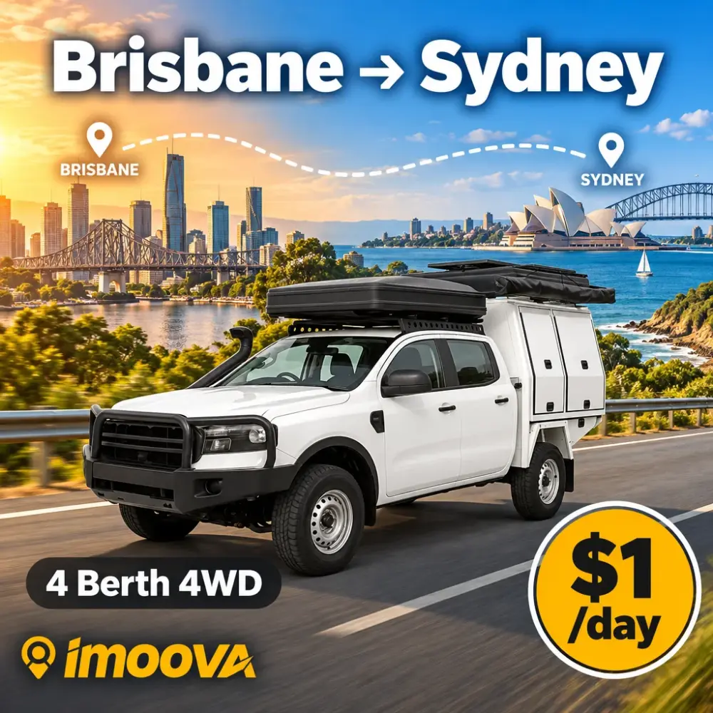 Trasloco di 4 Berth 4WD da Brisbane a Sydney