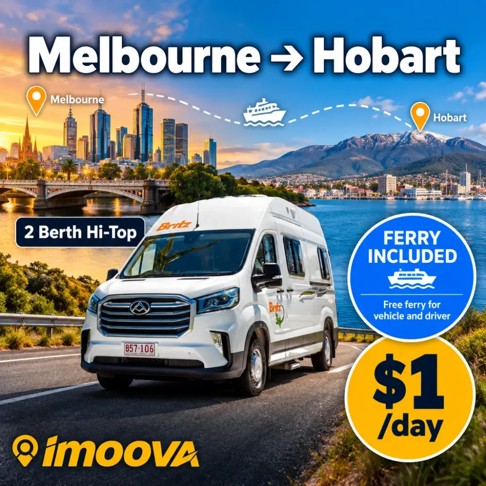 2 Berth Hi-Top relocation from Melbourne to Hobart