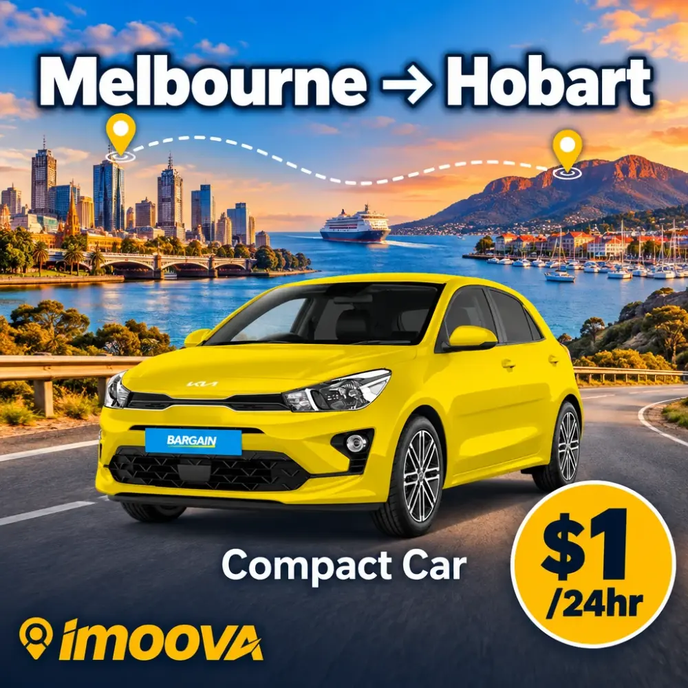 Compact Car relocation from Melbourne to Hobart