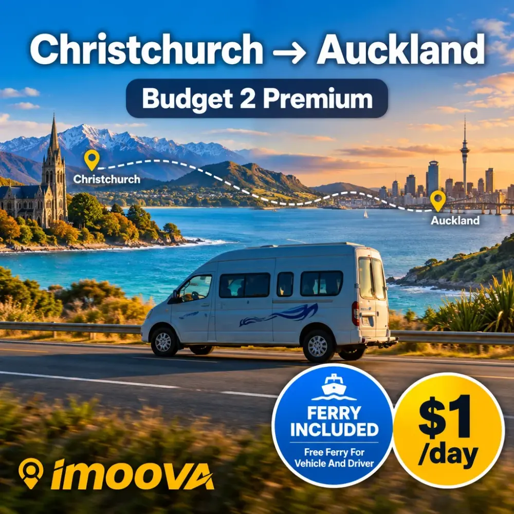 Budget 2 Premium relocation from Christchurch to Auckland