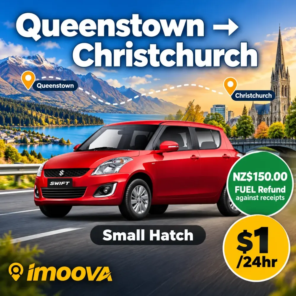 Small Hatch - Queenstown to Christchurch