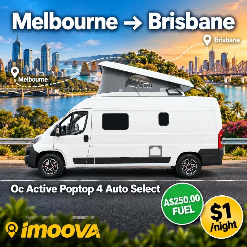 Oc Active Poptop 4 Auto Select relocation from Melbourne to Brisbane