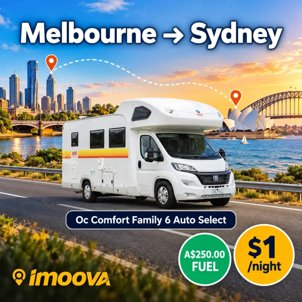 Oc Comfort Family 6 Auto Select relocation from Melbourne to Sydney