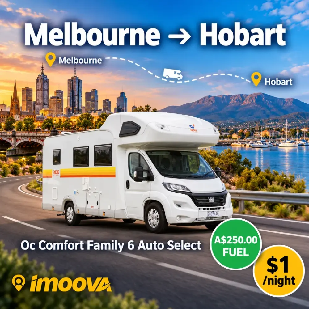Oc Comfort Family 6 Auto Select relocation from Melbourne to Hobart