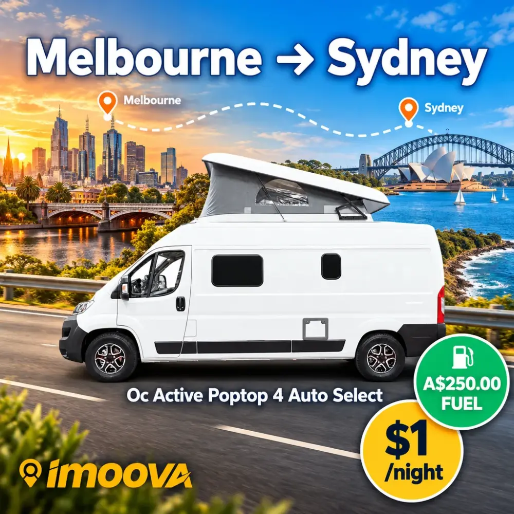 Oc Active Poptop 4 Auto Select relocation from Melbourne to Sydney