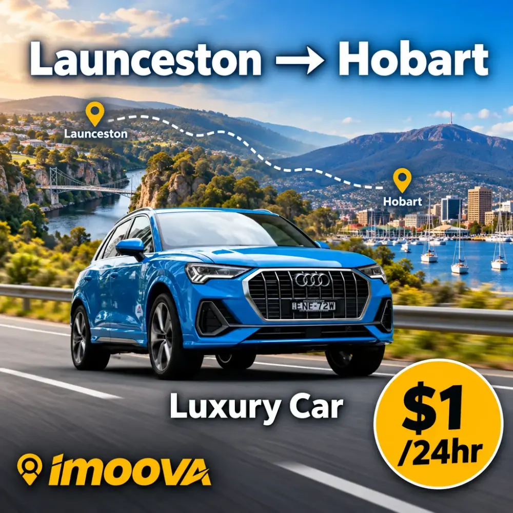 Luxury Car relocation from Launceston to Hobart