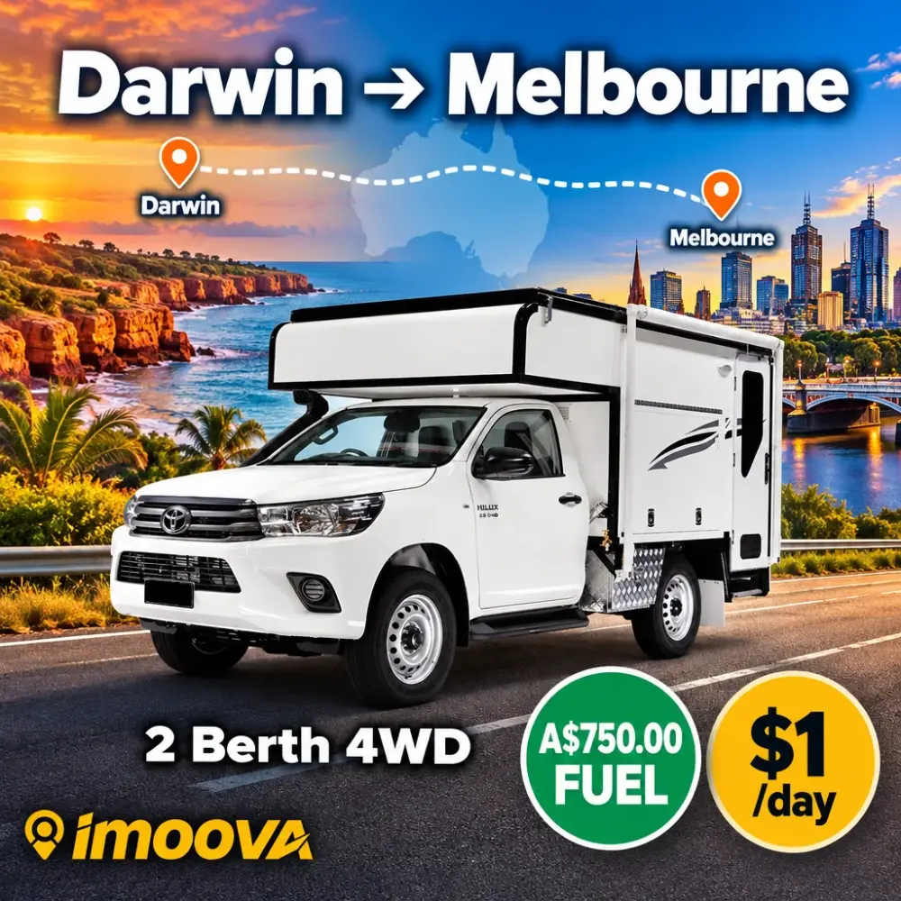 2 Berth 4WD relocation from Darwin to Melbourne