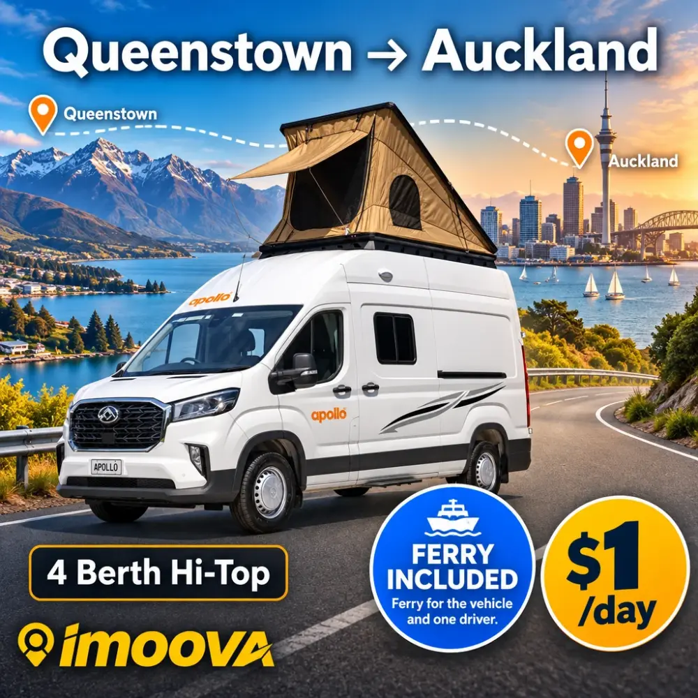 4 Berth Hi-Top relocation from Queenstown to Auckland