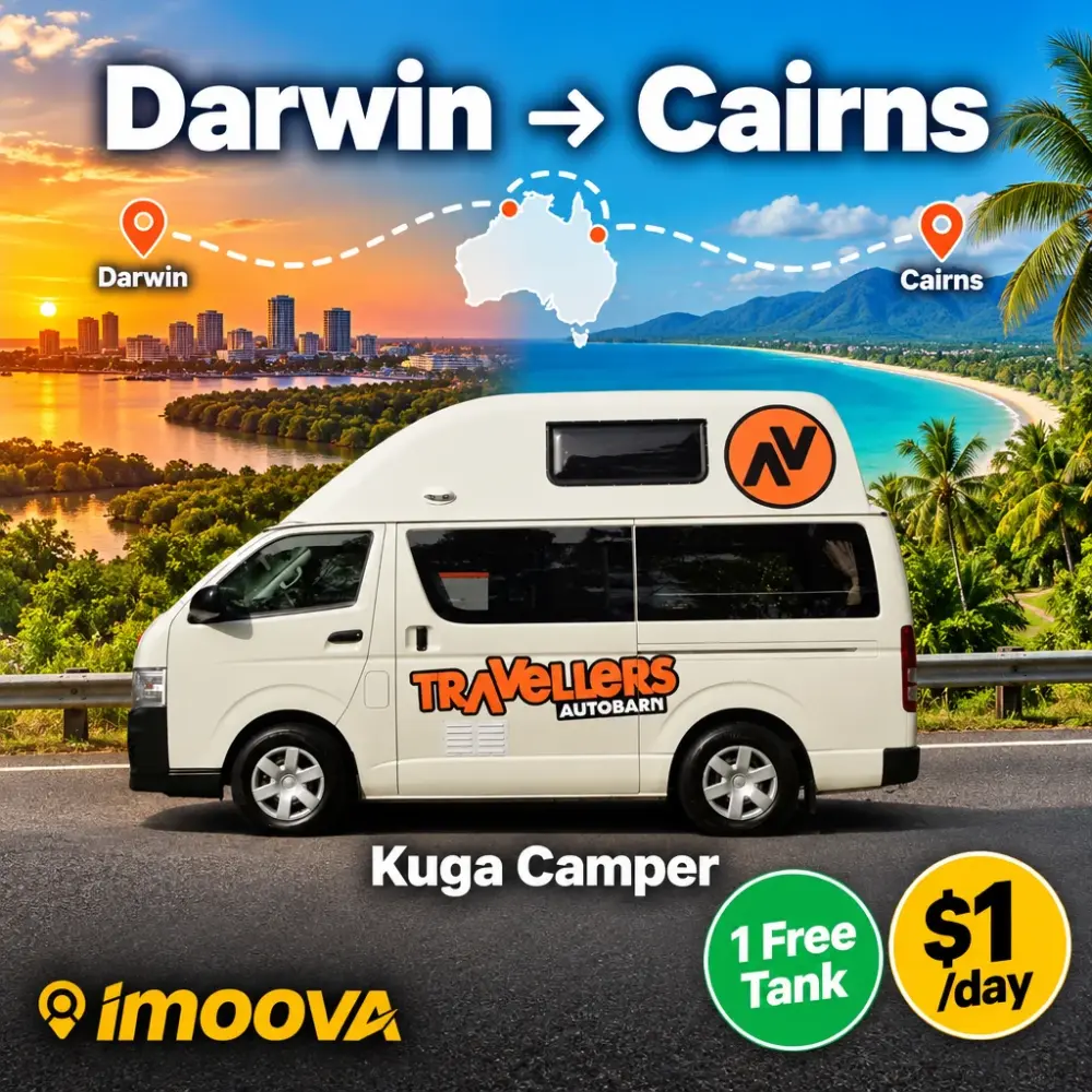 Kuga Camper relocation from Darwin to Cairns